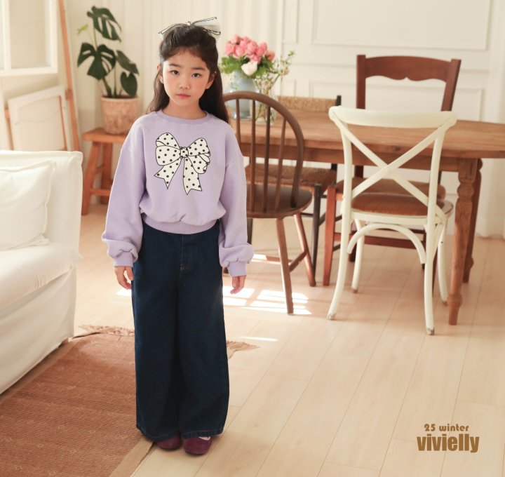 Vivielly - Korean Children Fashion - #kidzfashiontrend - Marie Heart Jeans - 3
