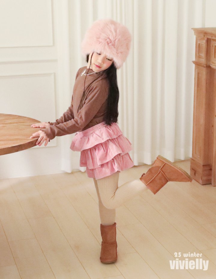 Vivielly - Korean Children Fashion - #Kfashion4kids - Hippie Brushed Tee - 4