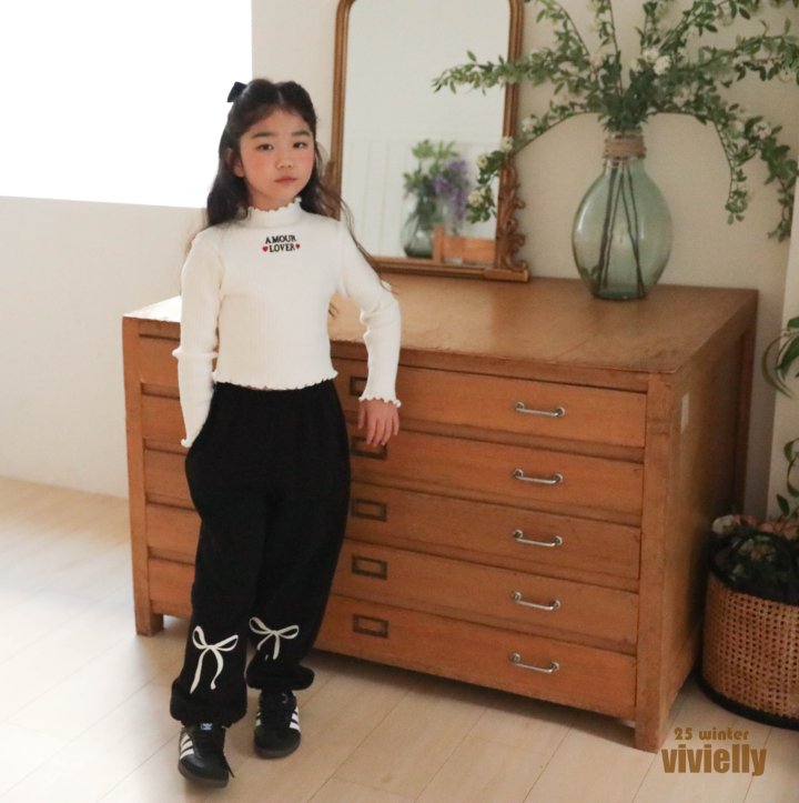 Vivielly - Korean Children Fashion - #littlefashionista - Bonnie Jogger Pants - 7