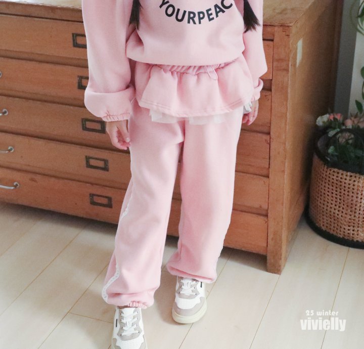 Vivielly - Korean Children Fashion - #magicofchildhood - Juicy Jogger Pants