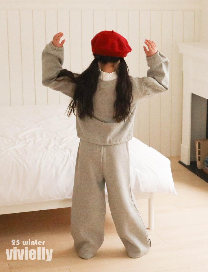 Vivielly - Korean Children Fashion - #minifashionista - Cute Sweatshirt - 3