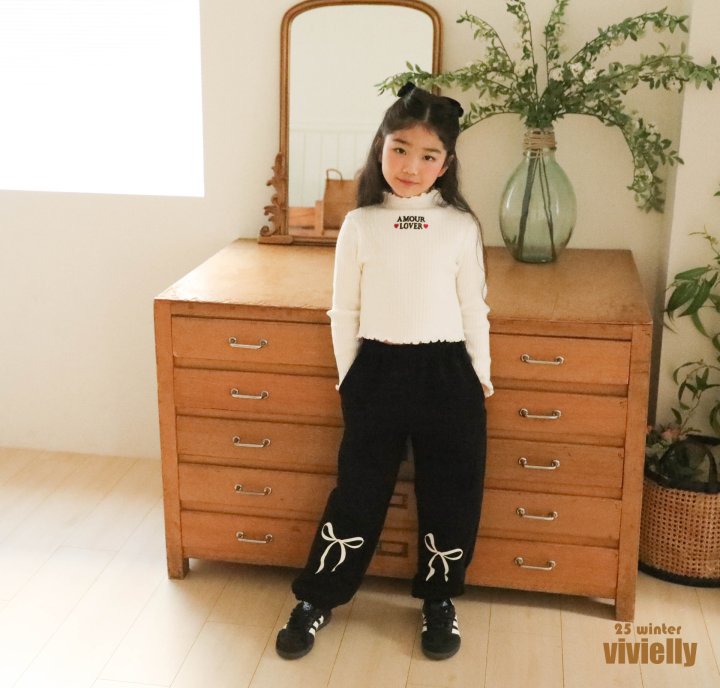 Vivielly - Korean Children Fashion - #minifashionista - Bonnie Jogger Pants - 9
