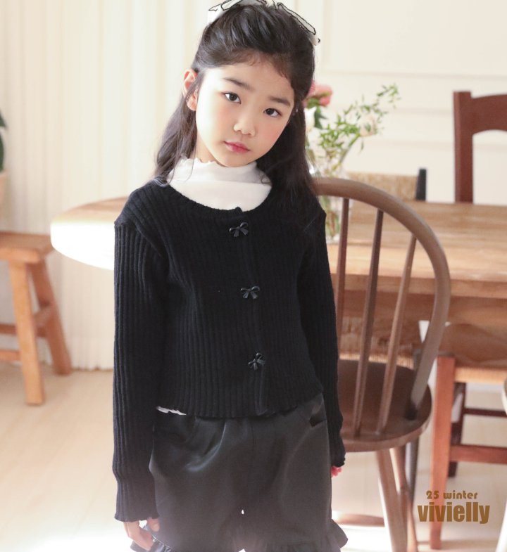 Vivielly - Korean Children Fashion - #minifashionista - Mellow Cardigan - 8