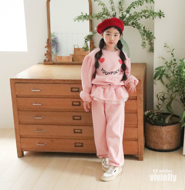 Vivielly - Korean Children Fashion - #prettylittlegirls - Juicy Jogger Pants - 3