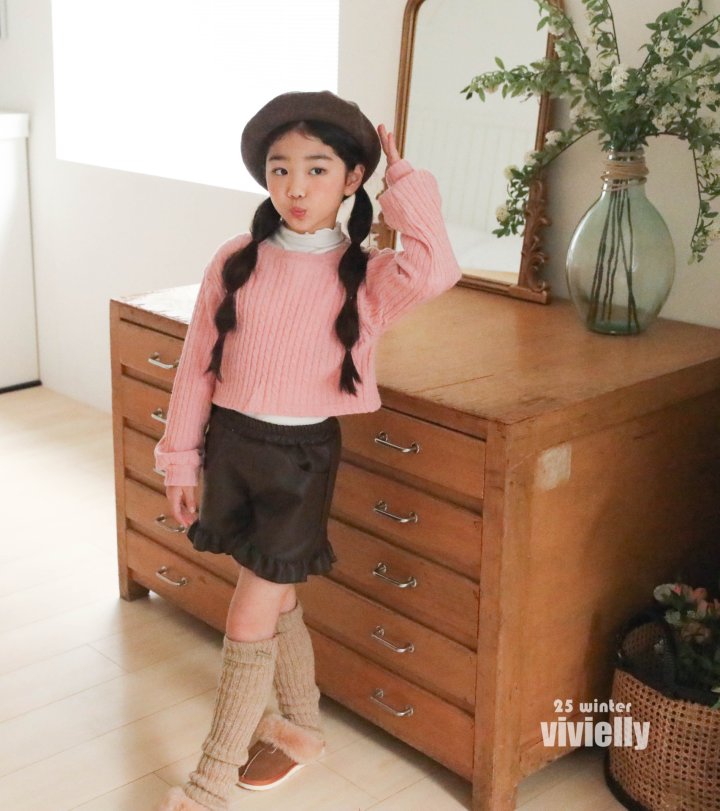 Vivielly - Korean Children Fashion - #todddlerfashion - Cable Knit - 3