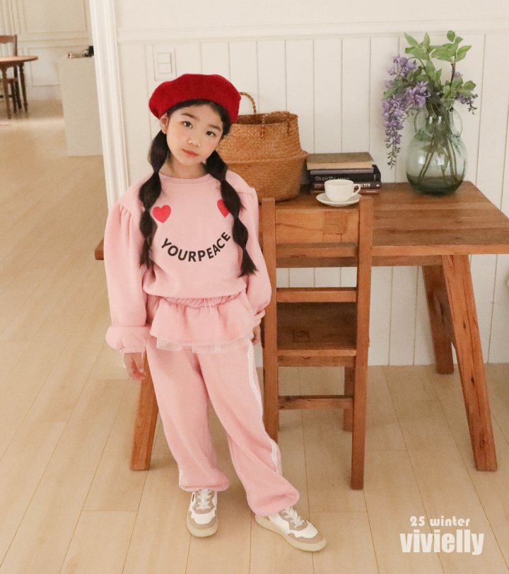 Vivielly - Korean Children Fashion - #toddlerclothing - Juicy Jogger Pants - 5