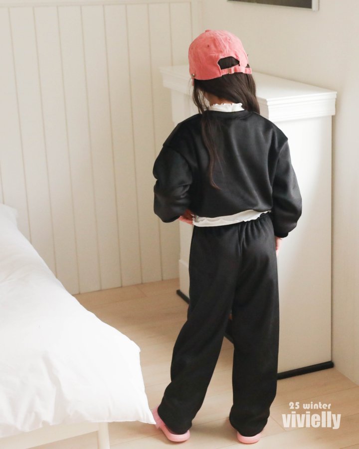 Vivielly - Korean Children Fashion - #toddlerclothing - Joy Ribbed Pants - 3