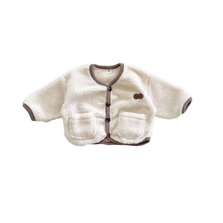 Woodie - Korean Children Fashion - #Kfashion4kids - Peanut Fleece Jacket - 2