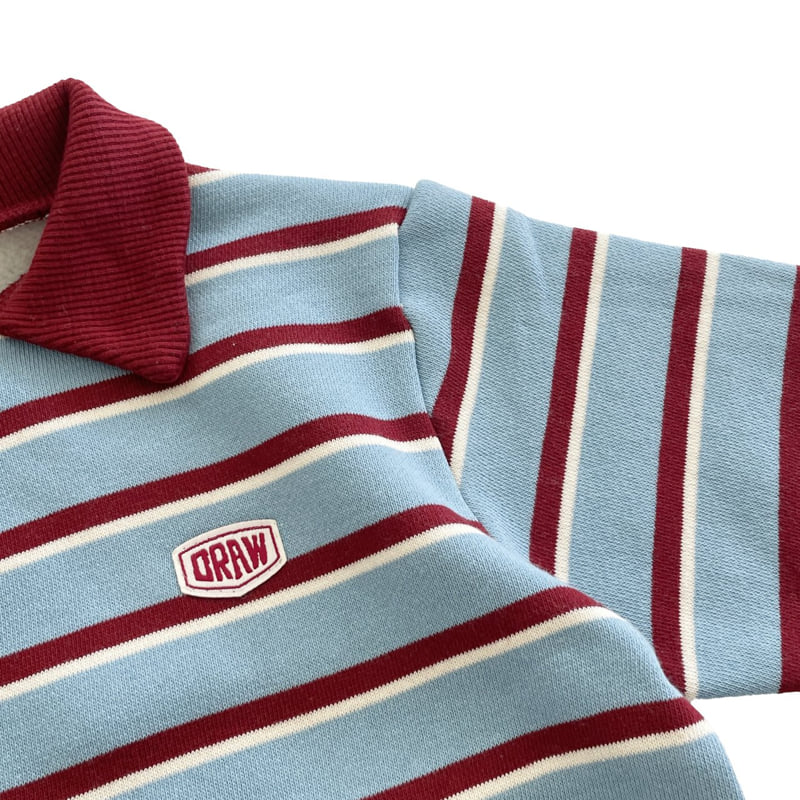 Woodie - Korean Children Fashion - #Kfashion4kids - Draw Collar Tee - 9