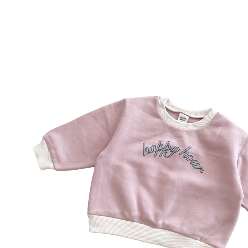 Woodie - Korean Children Fashion - #Kfashion4kids - Happy Hour Sweatshirt - 6
