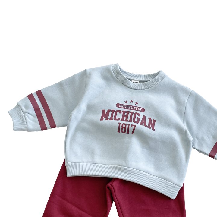Woodie - Korean Children Fashion - #childofig - Michigan Set - 3