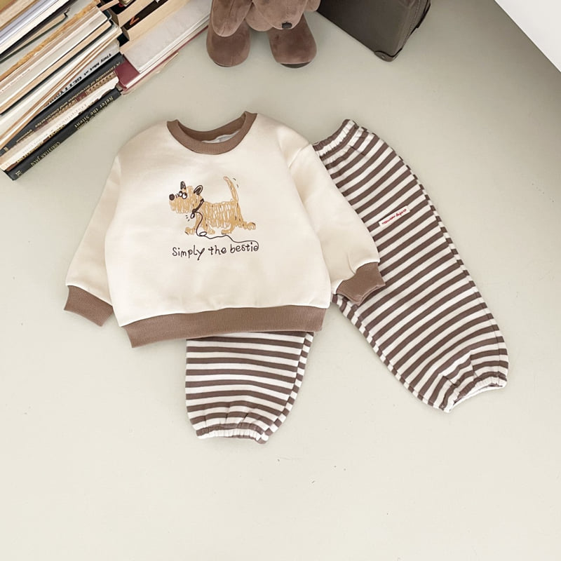 Woodie - Korean Children Fashion - #childofig - Bestie Sweatshirt - 8