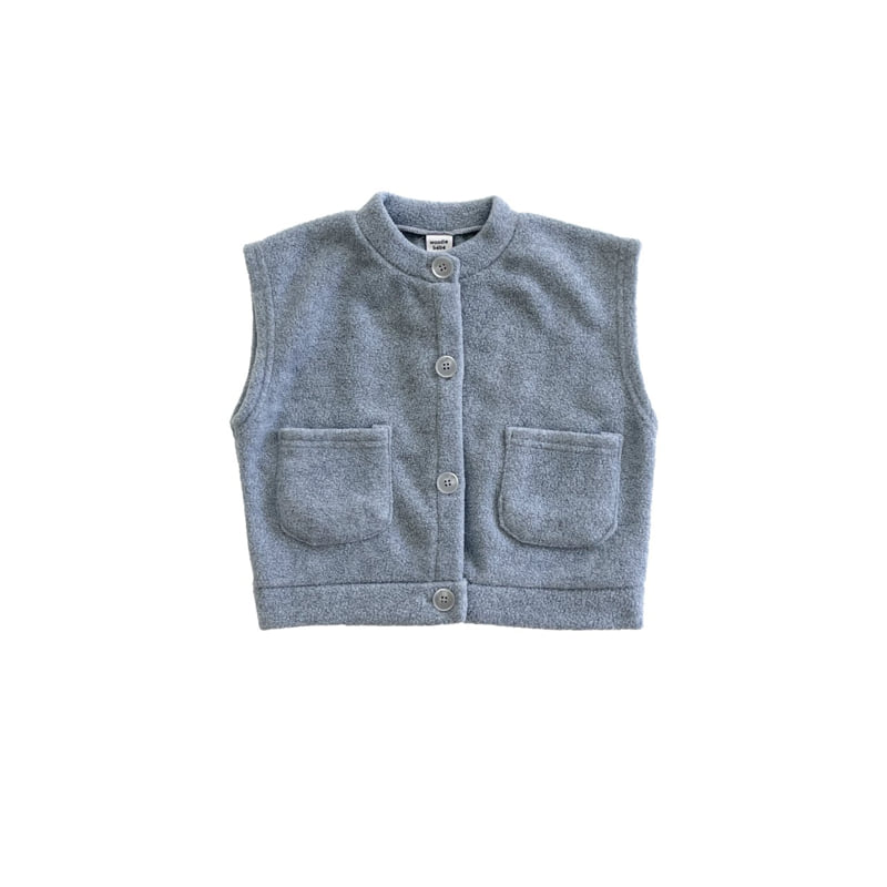 Woodie - Korean Children Fashion - #childofig - Cozy Vest - 6