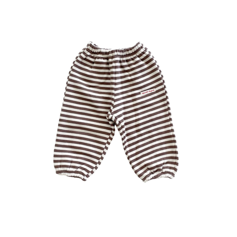 Woodie - Korean Children Fashion - #prettylittlegirls - Fondue Jogger Pants - 4