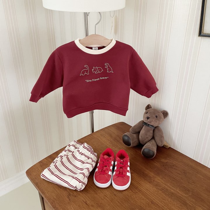 Woodie - Korean Children Fashion - #childrensboutique - Go Go Dino Set - 8