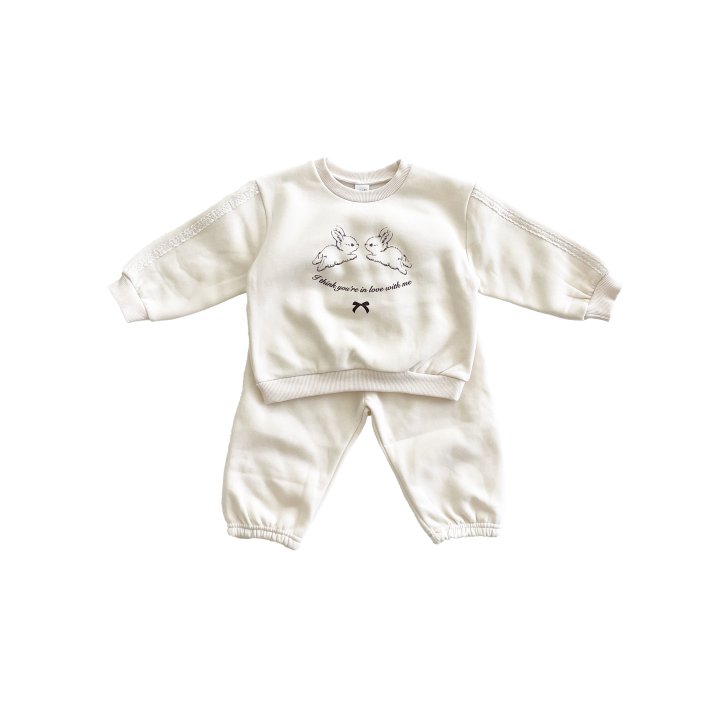 Woodie - Korean Children Fashion - #childrensboutique - Bunny Set - 5