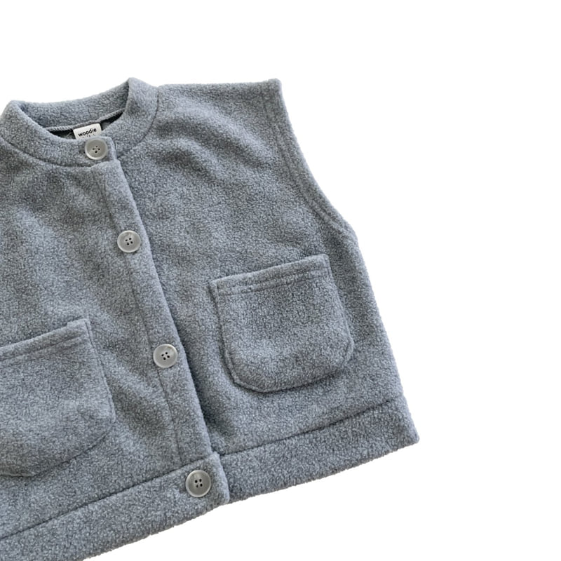 Woodie - Korean Children Fashion - #childrensboutique - Cozy Vest - 8