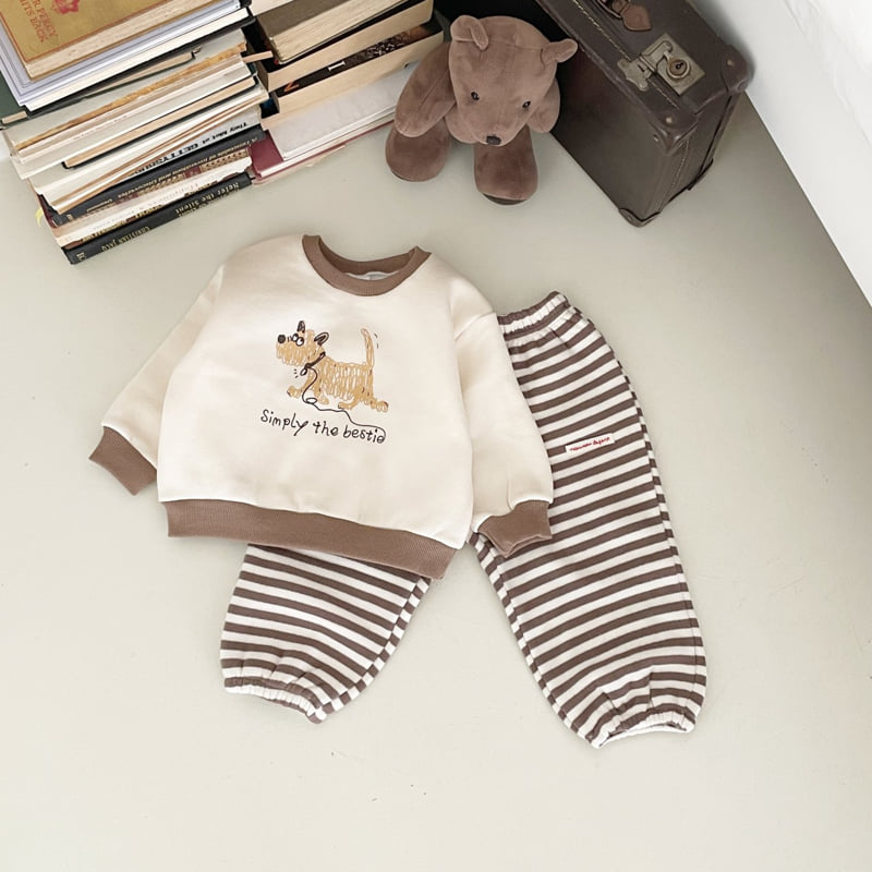 Woodie - Korean Children Fashion - #childrensboutique - Fondue Jogger Pants - 6