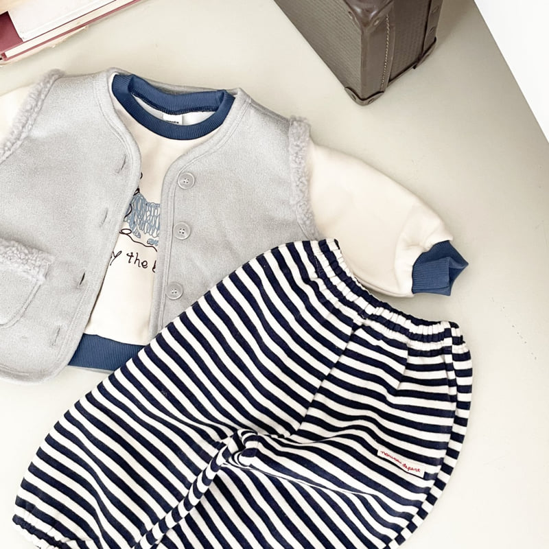 Woodie - Korean Children Fashion - #designkidswear - Fondue Jogger Pants - 7