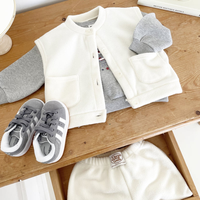 Woodie - Korean Children Fashion - #discoveringself - Cozy Vest - 10