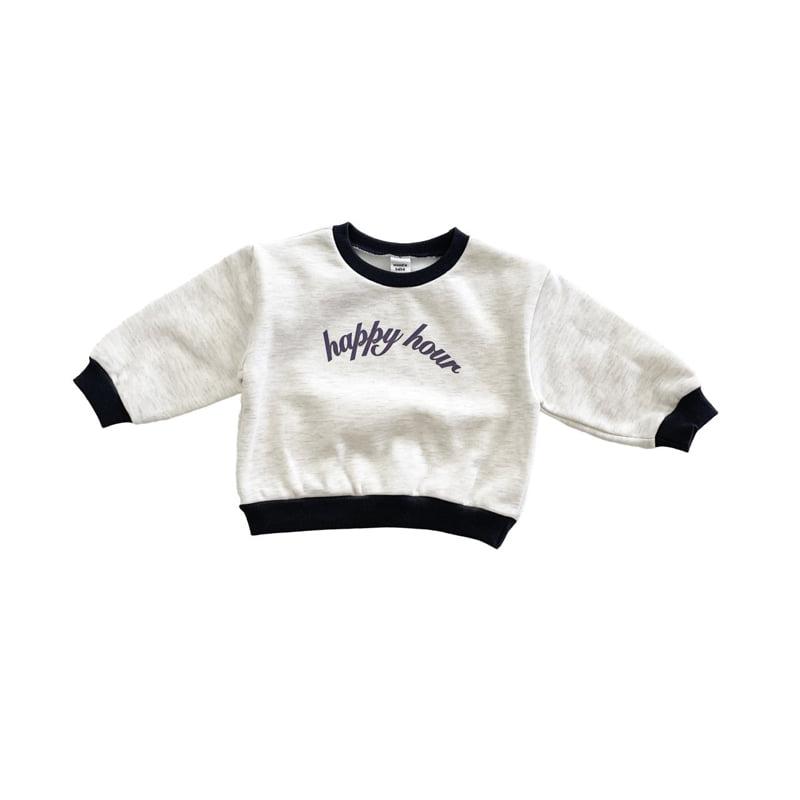 Woodie - Korean Children Fashion - #fashionkids - Happy Hour Sweatshirt - 2