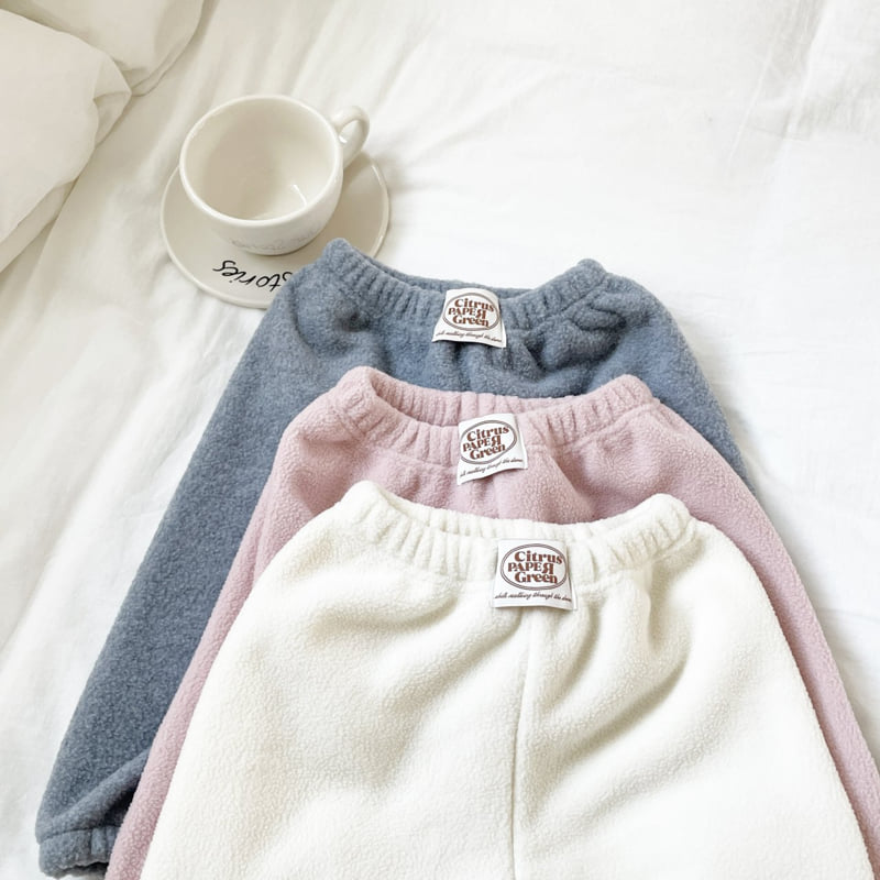 Woodie - Korean Children Fashion - #fashionkids - Cozy Pants - 10
