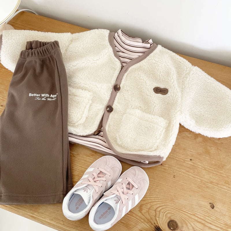 Woodie - Korean Children Fashion - #kidsstore - Choco Chip Pants - 9