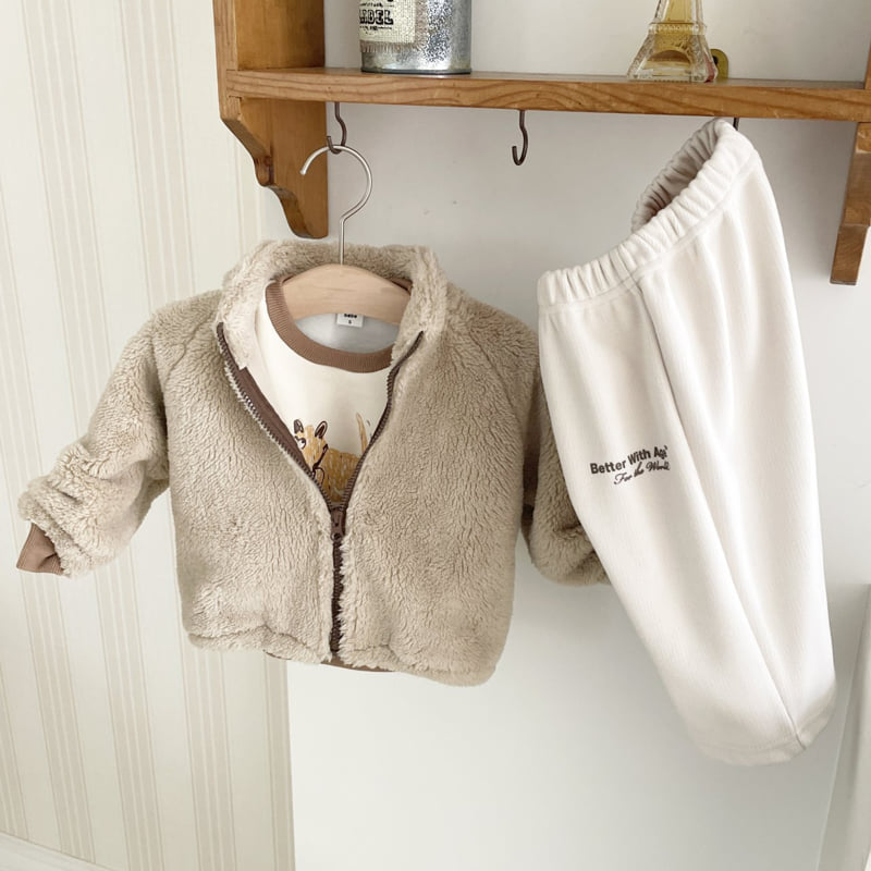 Woodie - Korean Children Fashion - #kidzfashiontrend - Choco Chip Pants - 10