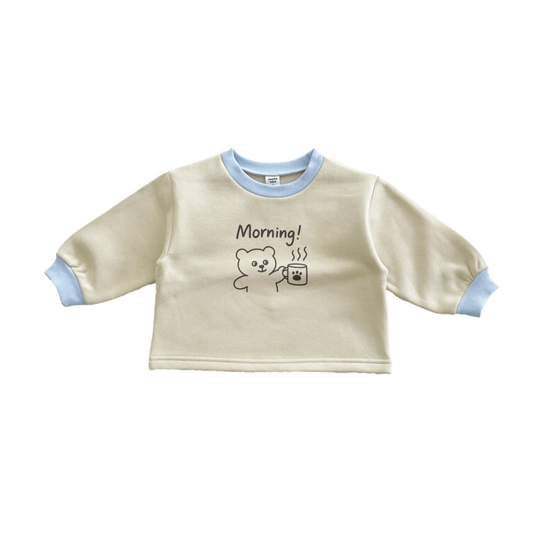 Woodie - Korean Children Fashion - #littlefashionista - Morning Bear Sweatshirt - 5