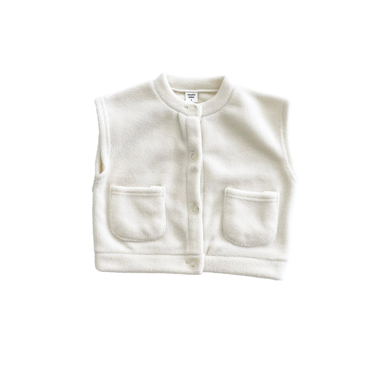 Woodie - Korean Children Fashion - #littlefashionista - Cozy Vest - 2