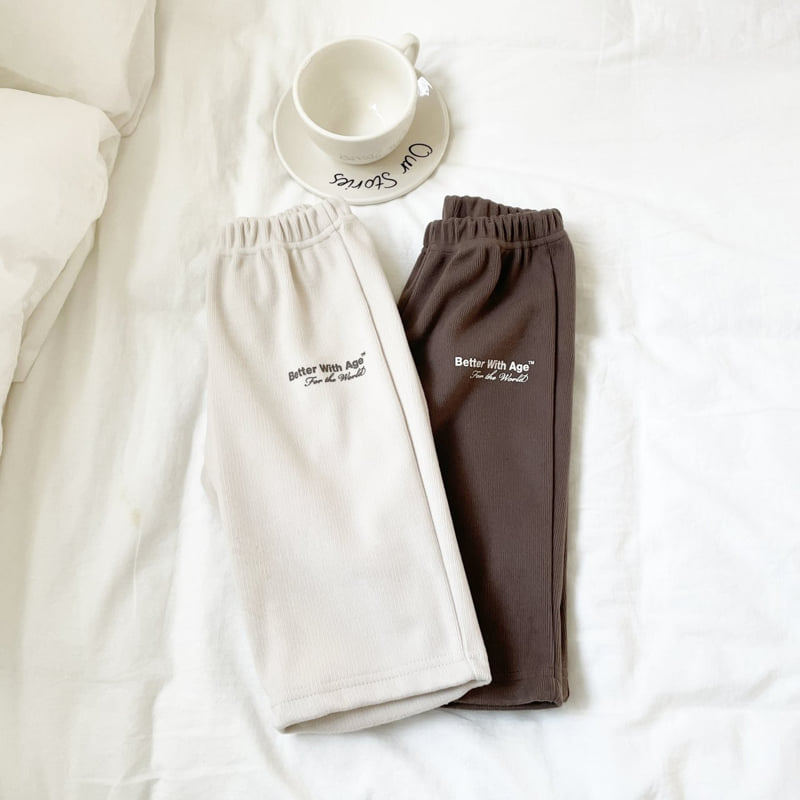 Woodie - Korean Children Fashion - #littlefashionista - Choco Chip Pants - 12
