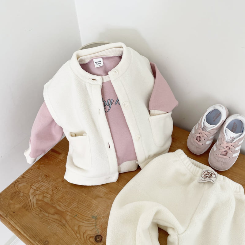 Woodie - Korean Children Fashion - #magicofchildhood - Happy Hour Sweatshirt - 8