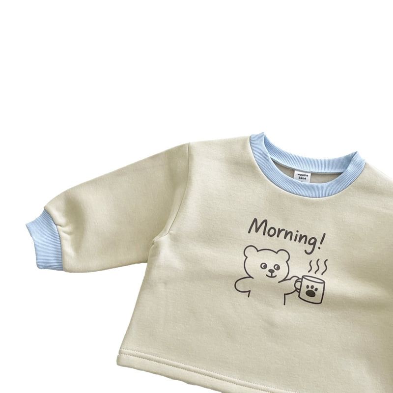Woodie - Korean Children Fashion - #magicofchildhood - Morning Bear Sweatshirt - 6