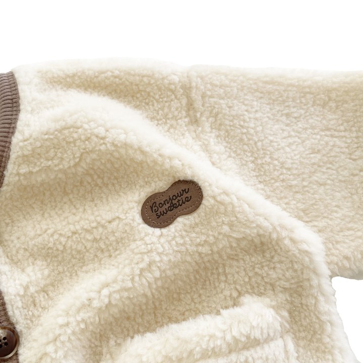 Woodie - Korean Children Fashion - #minifashionista - Peanut Fleece Jacket - 5