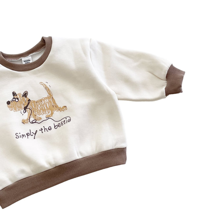 Woodie - Korean Children Fashion - #minifashionista - Bestie Sweatshirt - 6