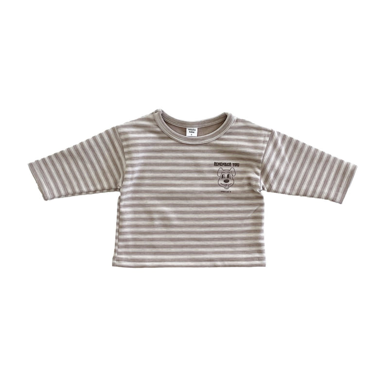 Woodie - Korean Children Fashion - #minifashionista - Remember Tee - 5