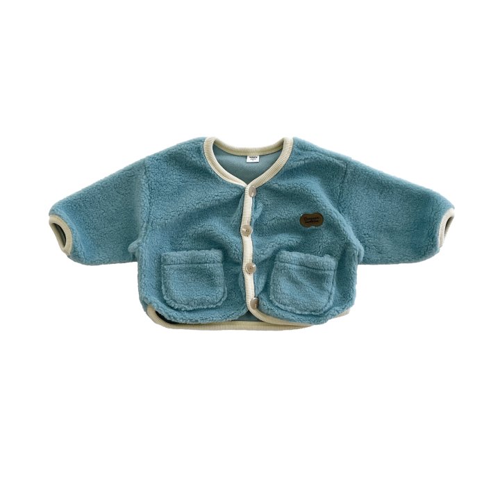Woodie - Korean Children Fashion - #prettylittlegirls - Peanut Fleece Jacket - 6