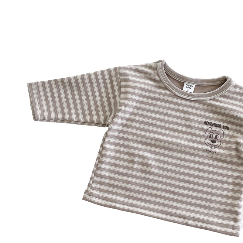 Woodie - Korean Children Fashion - #prettylittlegirls - Remember Tee - 6