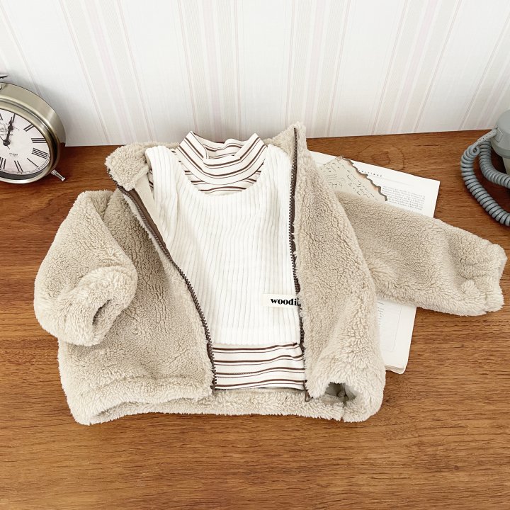 Woodie - Korean Children Fashion - #stylishchildhood - Vera Fleece Jacket - 10