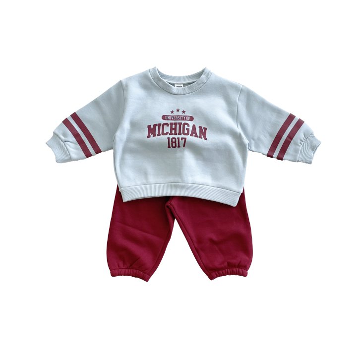 Woodie - Korean Children Fashion - #stylishchildhood - Michigan Set - 2