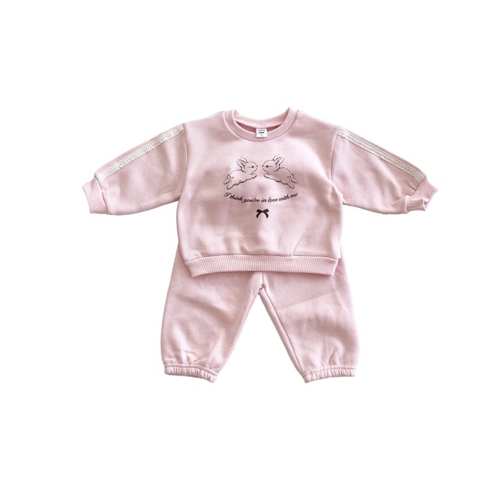 Woodie - Korean Children Fashion - #toddlerclothing - Bunny Set - 2
