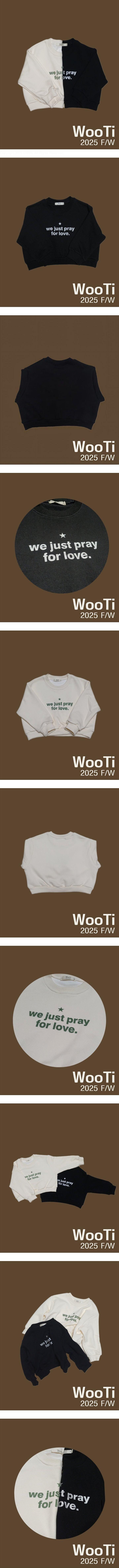 Wooti - Korean Children Fashion - #designkidswear - For Love Sweatshirt
