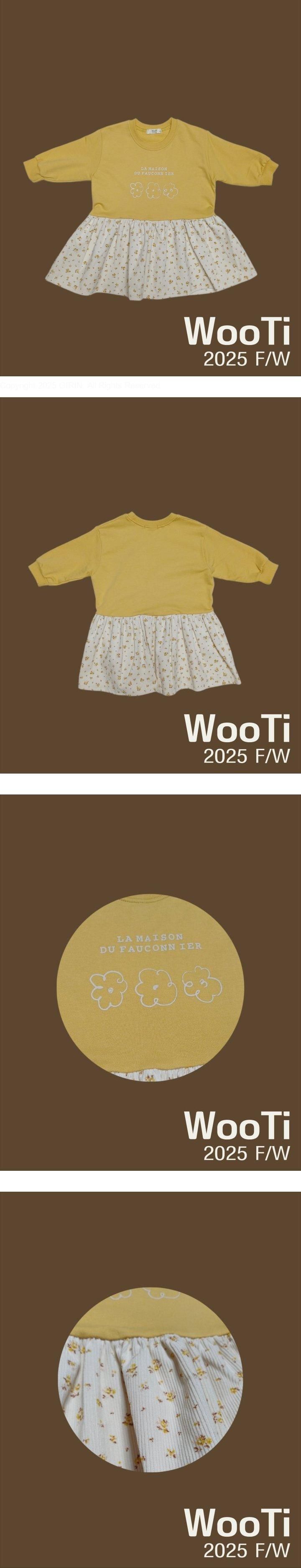 Wooti - Korean Children Fashion - #fashionkids - Flower One-piece