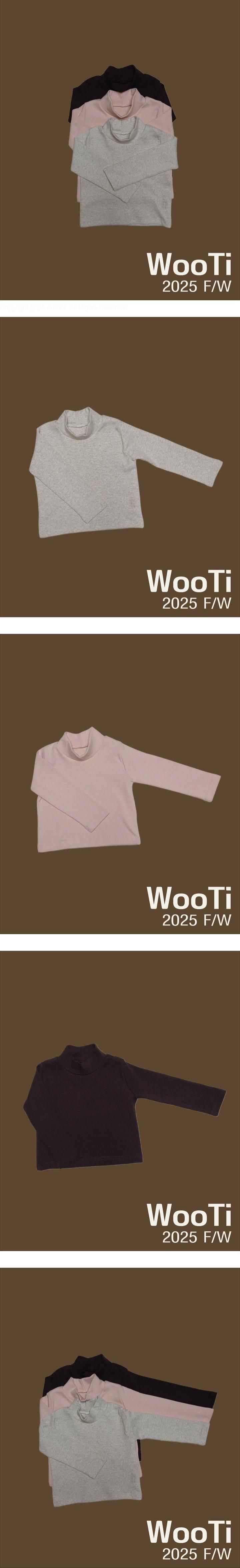 Wooti - Korean Children Fashion - #prettylittlegirls - Genie Mock Neck Tee