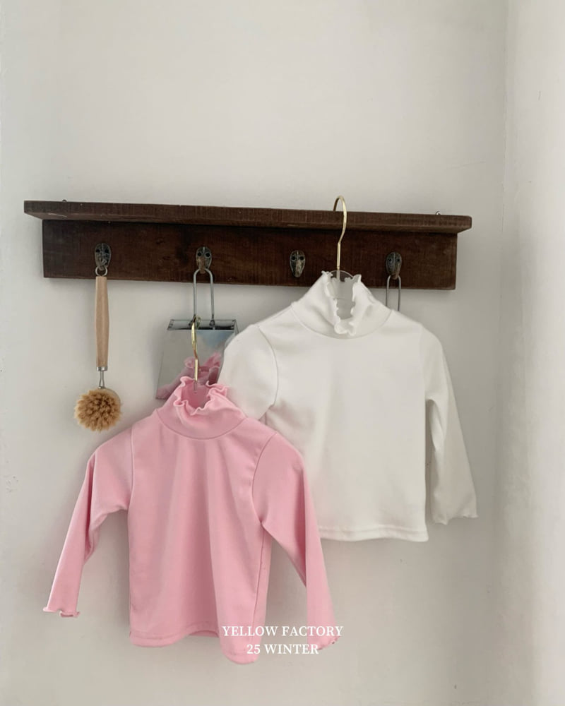 Yellow Factory - Korean Children Fashion - #childofig - Milk Turtleneck Tee - 5