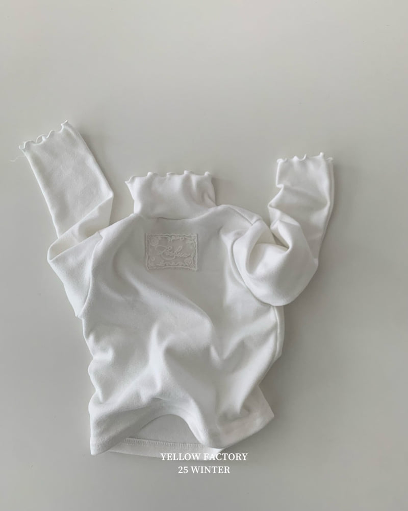 Yellow Factory - Korean Children Fashion - #childofig - Milk Turtleneck Tee - 6