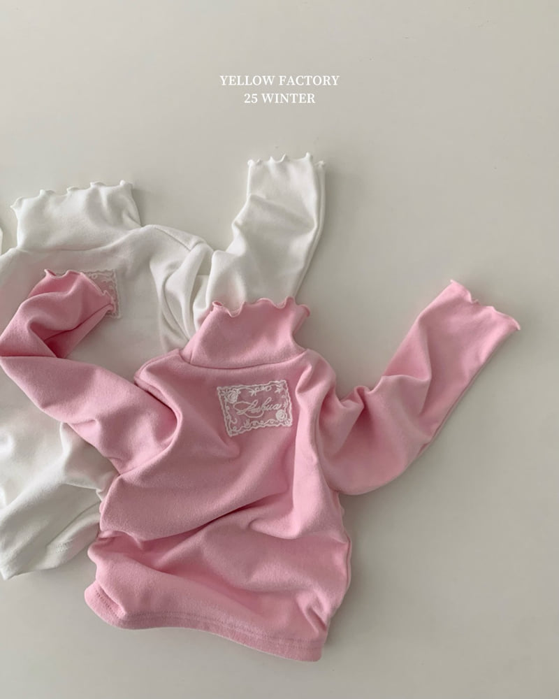 Yellow Factory - Korean Children Fashion - #childrensboutique - Milk Turtleneck Tee - 7