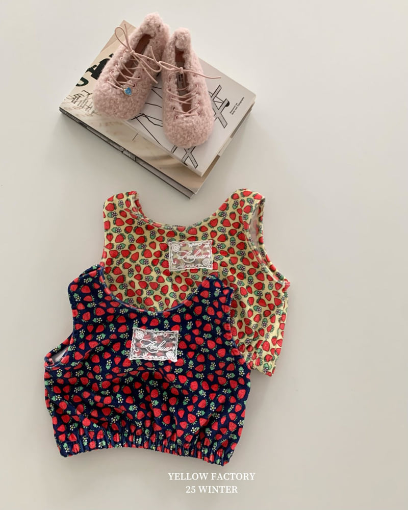 Yellow Factory - Korean Children Fashion - #fashionkids - Mini Berry Vest - 4