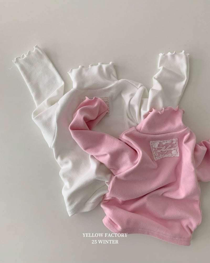 Yellow Factory - Korean Children Fashion - #kidsstore - Milk Turtleneck Tee - 12