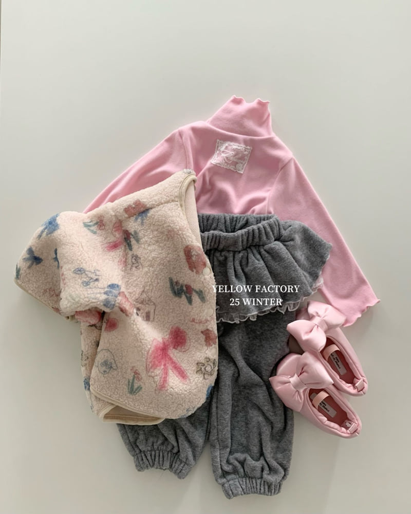 Yellow Factory - Korean Children Fashion - #kidzfashiontrend - Mon Chouchou Pants - 5